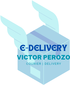 Logo de E-Delivery, servicio rápido de entrega de documentos